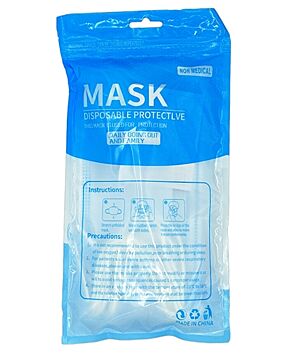3 Ply Face Masks - Pack of 10 Pcs
