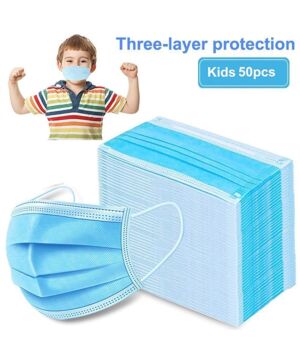 Kids 3 Ply Masks - Pack of 50 Pc